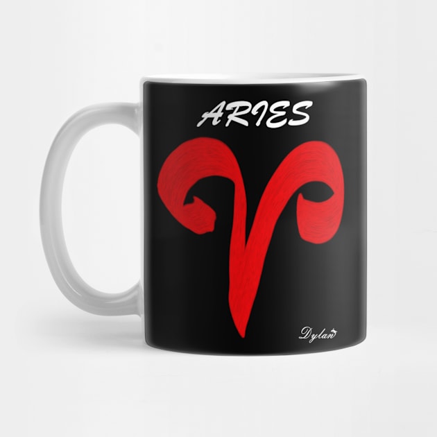 Aries Astrology Zodiac Sign Free Hand by DylanArtNPhoto